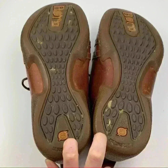 Born mens Oxfords size 10.5 44.5 brown leather - Picture 7 of 14